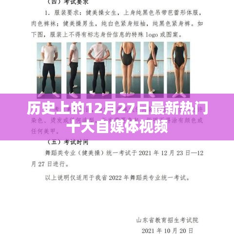 最新熱門自媒體視頻榜單，歷史上的十二月二十七日回顧