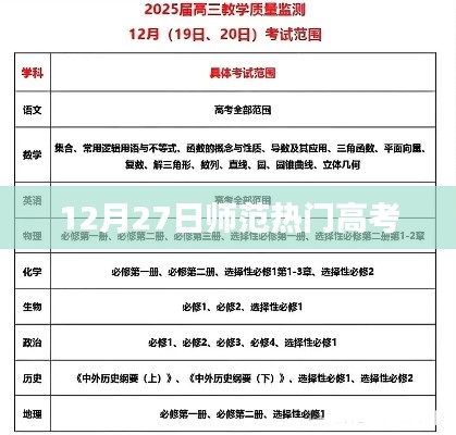 師范熱門高考資訊，最新動(dòng)態(tài)（12月27日）