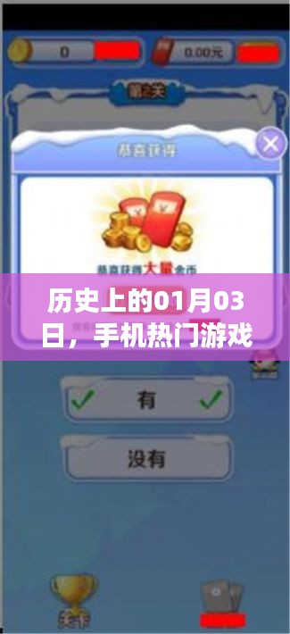 手機(jī)熱門游戲下載盛事，歷史一月三日回顧