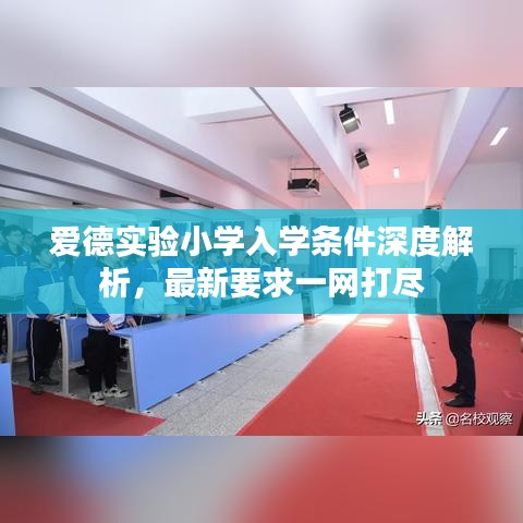 愛德實(shí)驗(yàn)小學(xué)入學(xué)條件深度解析，最新要求一網(wǎng)打盡