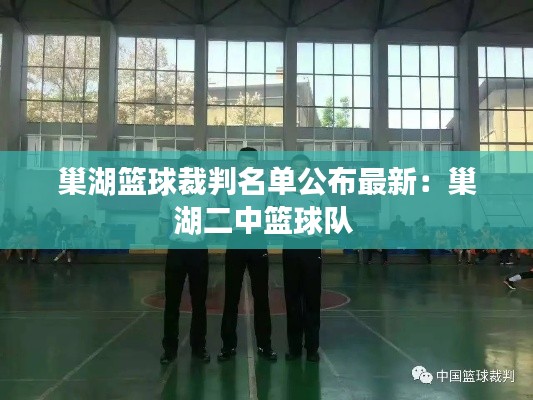 巢湖籃球裁判名單公布最新：巢湖二中籃球隊 