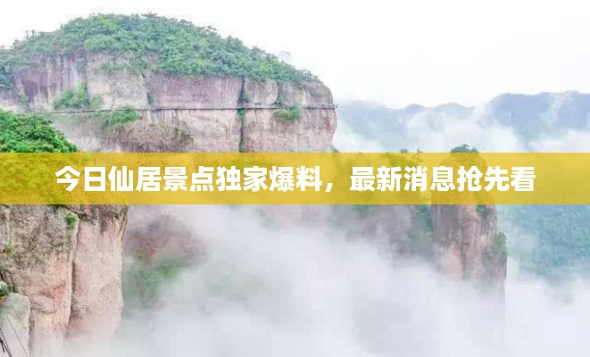 今日仙居景點獨家爆料，最新消息搶先看