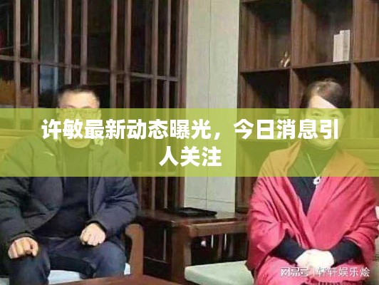 許敏最新動態(tài)曝光，今日消息引人關(guān)注