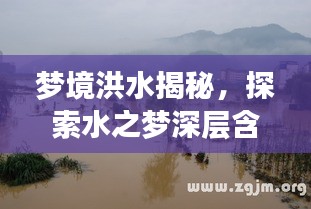 夢境洪水揭秘，探索水之夢深層含義與象征意義