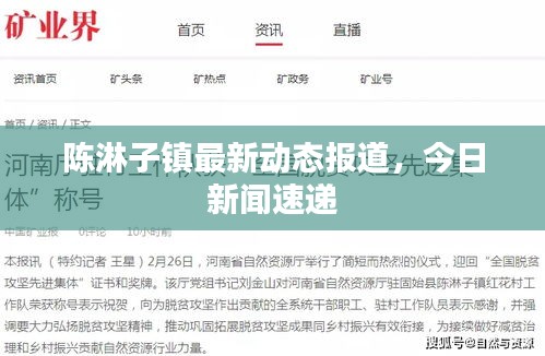 陳淋子鎮(zhèn)最新動態(tài)報道，今日新聞速遞