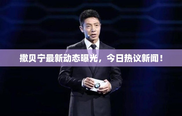撒貝寧最新動態(tài)曝光，今日熱議新聞！