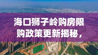 ?？讵{子嶺購房限購政策更新揭秘，最新消息一覽無余