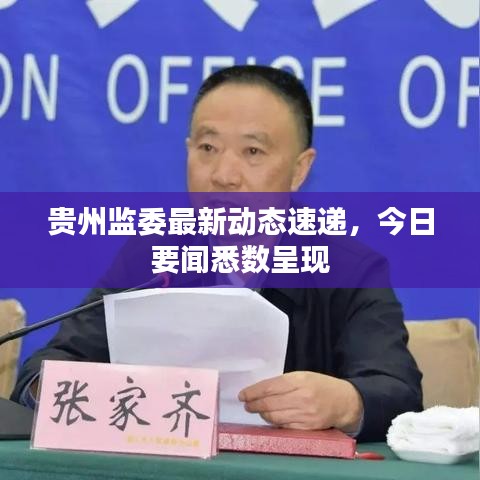 貴州監(jiān)委最新動態(tài)速遞，今日要聞悉數(shù)呈現(xiàn)