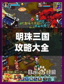 明珠三國攻略大全，最新詳細(xì)指南