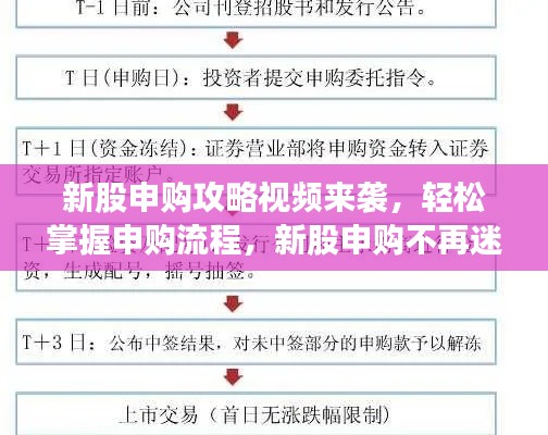 新股申購(gòu)攻略視頻來(lái)襲，輕松掌握申購(gòu)流程，新股申購(gòu)不再迷茫