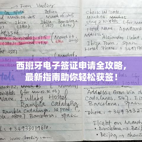 西班牙電子簽證申請全攻略，最新指南助你輕松獲簽！