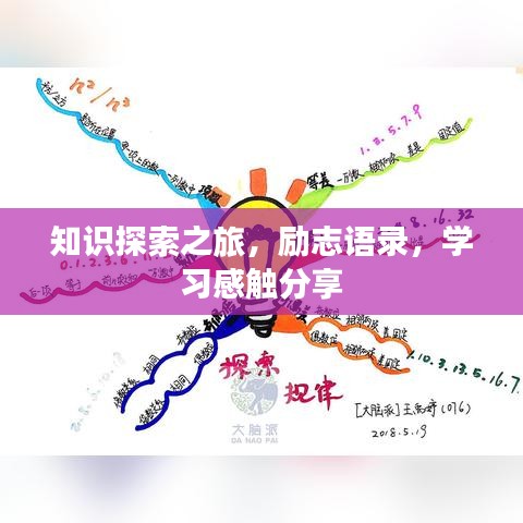 知識(shí)探索之旅，勵(lì)志語(yǔ)錄，學(xué)習(xí)感觸分享
