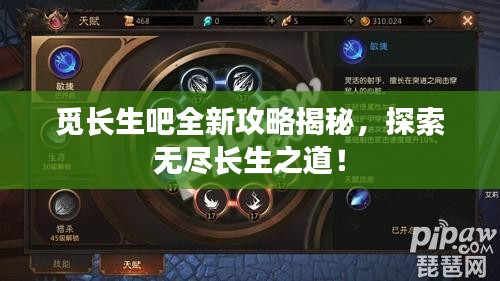 覓長(zhǎng)生吧全新攻略揭秘，探索無盡長(zhǎng)生之道！