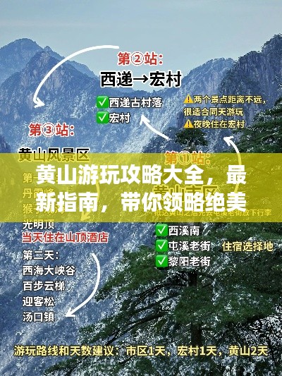 黃山游玩攻略大全，最新指南，帶你領(lǐng)略絕美風(fēng)光！