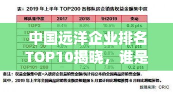 中國遠洋企業(yè)排名TOP10揭曉，誰是行業(yè)巨頭？