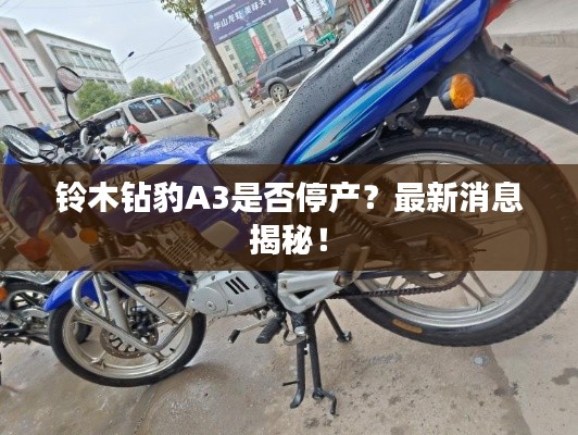 鈴木鉆豹A3是否停產(chǎn)？最新消息揭秘！