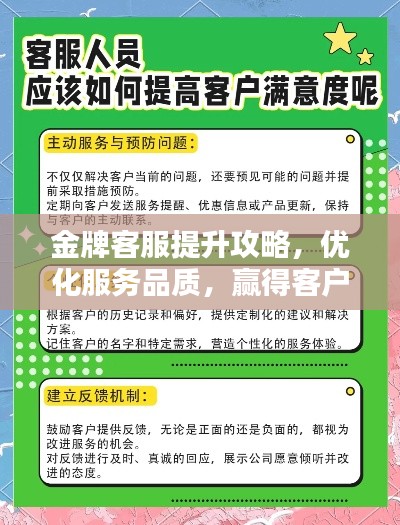 金牌客服提升攻略，優(yōu)化服務(wù)品質(zhì)，贏得客戶滿意信賴