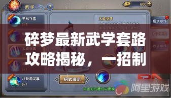 碎夢最新武學(xué)套路攻略揭秘，一招制勝，戰(zhàn)力飆升！