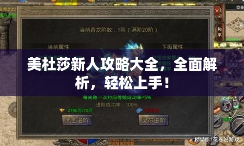 美杜莎新人攻略大全，全面解析，輕松上手！