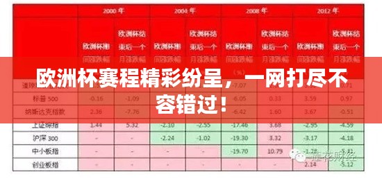 歐洲杯賽程精彩紛呈，一網(wǎng)打盡不容錯過！