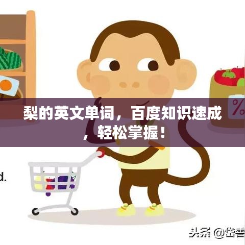 梨的英文單詞，百度知識速成，輕松掌握！