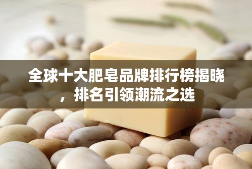 全球十大肥皂品牌排行榜揭曉，排名引領(lǐng)潮流之選