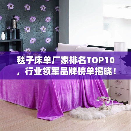 毯子床單廠家排名TOP10，行業(yè)領(lǐng)軍品牌榜單揭曉！