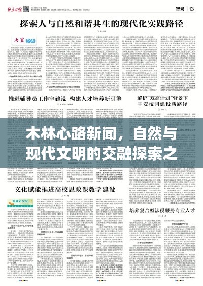 木林心路新聞，自然與現(xiàn)代文明的交融探索之路
