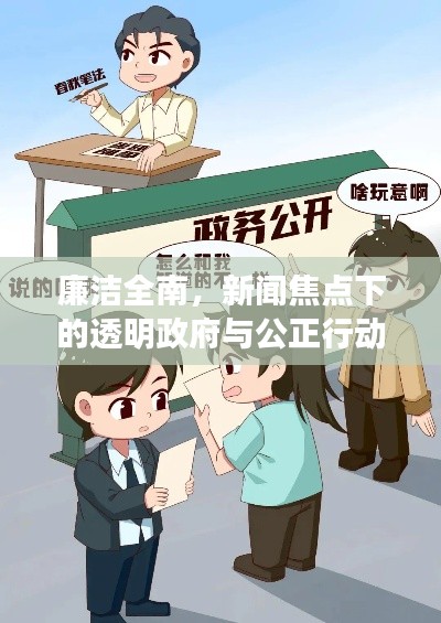 廉潔全南，新聞焦點下的透明政府與公正行動