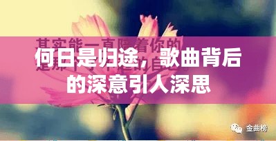 何日是歸途，歌曲背后的深意引人深思