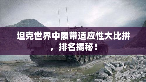坦克世界中履帶適應(yīng)性大比拼，排名揭秘！