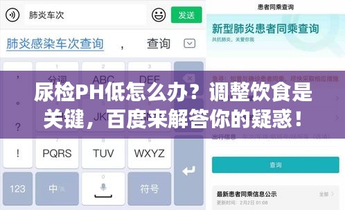 尿檢PH低怎么辦？調(diào)整飲食是關(guān)鍵，百度來解答你的疑惑！