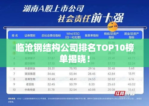 臨滄鋼結(jié)構(gòu)公司排名TOP10榜單揭曉！