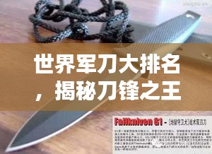 世界軍刀大排名，揭秘刀鋒之王的神秘面紗！