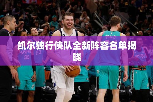 凱爾獨(dú)行俠隊(duì)全新陣容名單揭曉