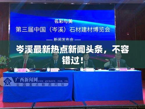 岑溪最新熱點新聞頭條，不容錯過！