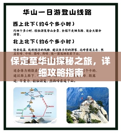 保定至華山探秘之旅，詳細(xì)攻略指南
